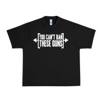 Black you can't ban these guns Urban Heavy Tee - artisFamous