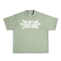 Oil Green you can't ban these guns Urban Heavy Tee - artisFamous