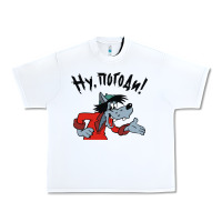 White nu pogodi! Urban Heavy Tee - artisFamous