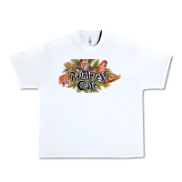 White Rainforest Cafe Urban Heavy Tee - artisFamous