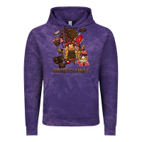 Cloud Purple chocolate gnome Vintage Hoodie - BarkalooDesign