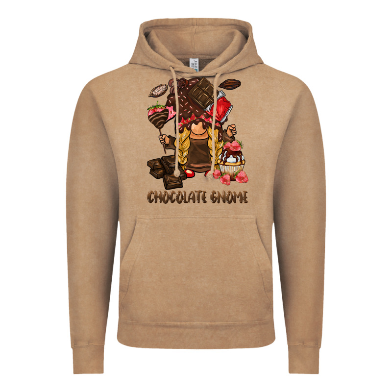 Chocolate Gnome Vintage Hoodie by BarkalooDesign | Teevron