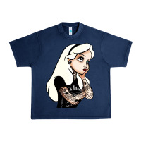 Navy alice in wonderland Urban Heavy Tee - artisFamous