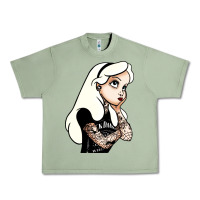 Oil Green alice in wonderland Urban Heavy Tee - artisFamous