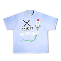 Grape Ice xrp to the moon Urban Heavy Tee - artisFamous