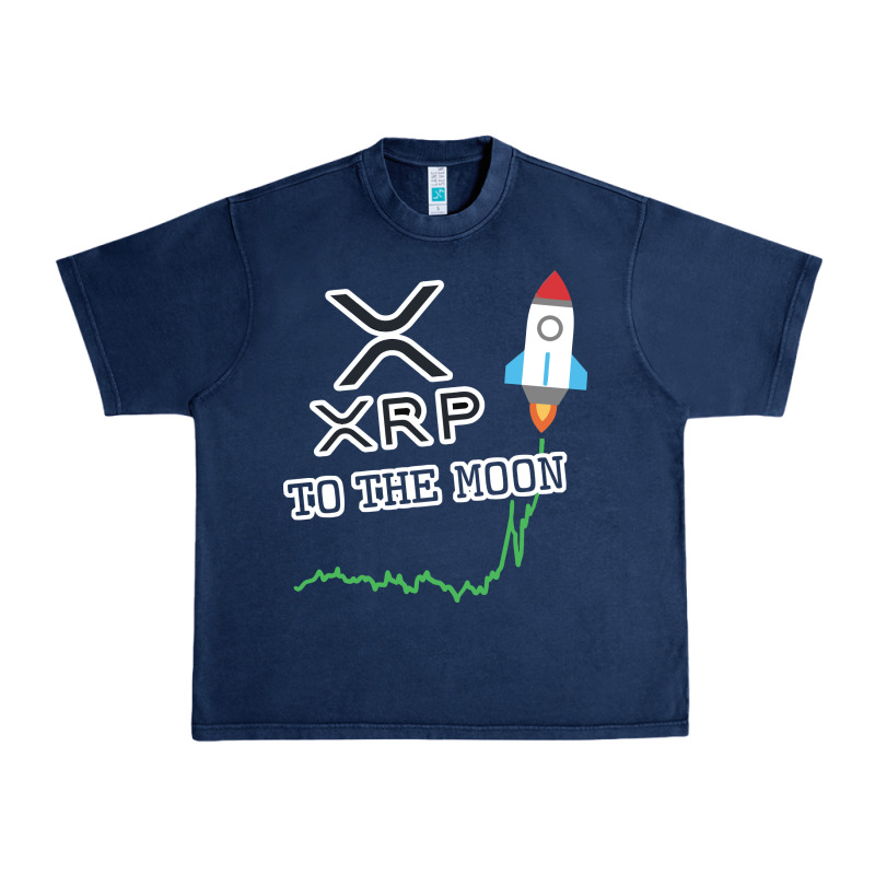 Xrp To The Moon Urban Heavy Tee by artisFamous | Teevron