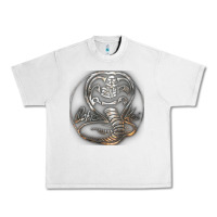 Lunar Rock cobra k.a.i rusted steel snake lo go graphic t shirt Urban Heavy Tee - artisFamous
