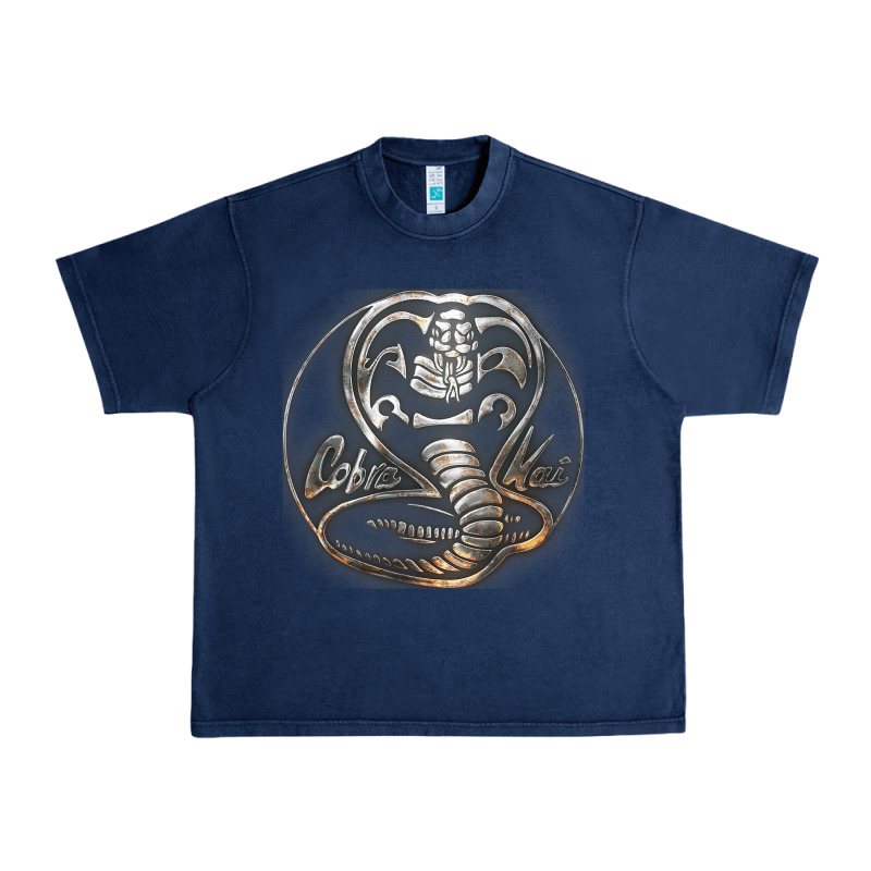 Cobra K.a.i Rusted Steel Snake Lo Go Graphic T Shirt Urban Heavy Tee by artisFamous | Teevron