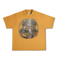 Peanut Butter cobra k.a.i rusted steel snake lo go graphic t shirt Urban Heavy Tee - artisFamous