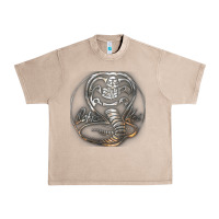 French Oak cobra k.a.i rusted steel snake lo go graphic t shirt Urban Heavy Tee - artisFamous