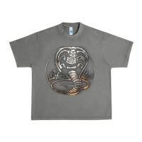 Tornado cobra k.a.i rusted steel snake lo go graphic t shirt Urban Heavy Tee - artisFamous