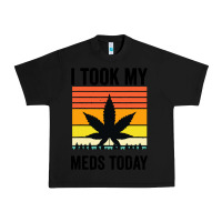 Black i took my meds today Urban Heavy Tee - artisFamous