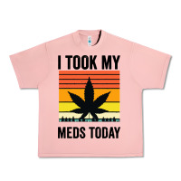 Salmon i took my meds today Urban Heavy Tee - artisFamous