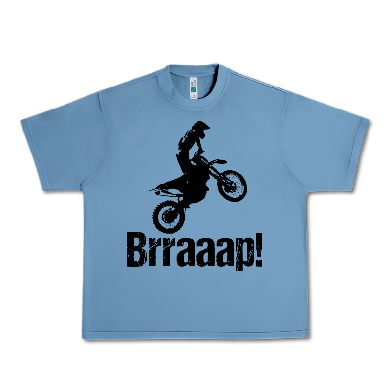 Brraaap Funny Dirt Bike Urban Heavy Tee by artisFamous | Teevron
