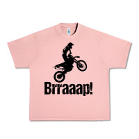 Salmon brraaap funny dirt bike Urban Heavy Tee - artisFamous
