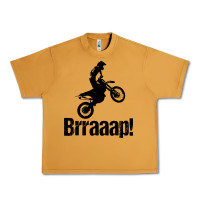 Brraaap Funny Dirt Bike Urban Heavy Tee | Teevron
