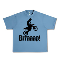 Pebble Blue brraaap funny dirt bike Urban Heavy Tee - artisFamous