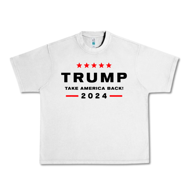 Donald Trump 2024 Take America Urban Heavy Tee by artisFamous | Teevron