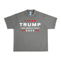 Donald Trump 2024 Take America Urban Heavy Tee | Teevron