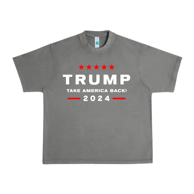 Donald Trump 2024 Take America Urban Heavy Tee by artisFamous | Teevron