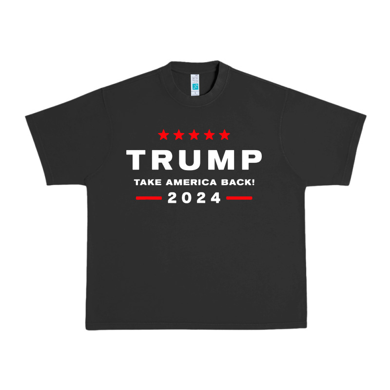 Donald Trump 2024 Take America Urban Heavy Tee by artisFamous | Teevron