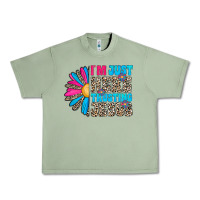 Oil Green im just here trusting jesus Urban Heavy Tee - CowhideDigitalArt