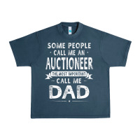 Midnight Navy auctioneer dad father's day gifts father daddy men t shirt Urban Heavy Tee - artisFamous