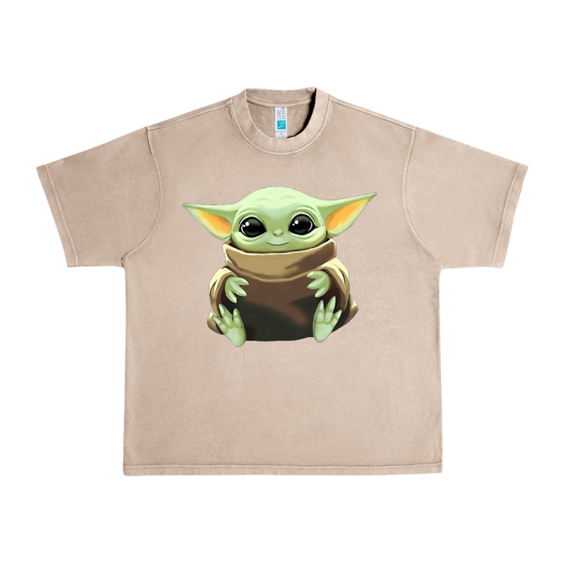 Baby Yoda Urban Heavy Tee by artisFamous | Teevron