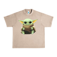 French Oak baby yoda Urban Heavy Tee - artisFamous