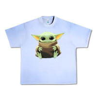 Grape Ice baby yoda Urban Heavy Tee - artisFamous