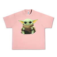Salmon baby yoda Urban Heavy Tee - artisFamous