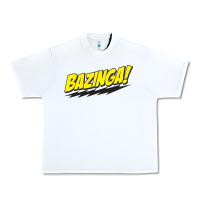 White Bazinga! Urban Heavy Tee - artisFamous