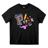Black pre k Heavy Core Tee - RanaPortraitStore