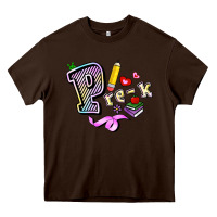 Chocolate Brown pre k Heavy Core Tee - RanaPortraitStore