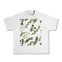 Lunar Rock Watercolor Eucalyptus Pattern Urban Heavy Tee - artisFamous