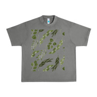 Tornado Watercolor Eucalyptus Pattern Urban Heavy Tee - artisFamous