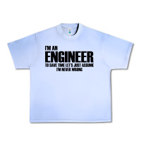Grape Ice i'm an engineering Urban Heavy Tee - artisFamous