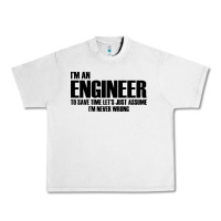 Lunar Rock i'm an engineering Urban Heavy Tee - artisFamous