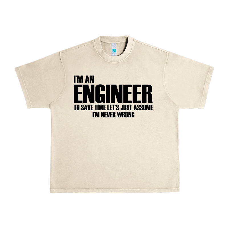 I'm An Engineering Urban Heavy Tee by artisFamous | Teevron