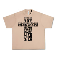 Burro John 3:16 Bible Verse Cool Christian Church Shirts Christianity Urban Heavy Tee - artisFamous