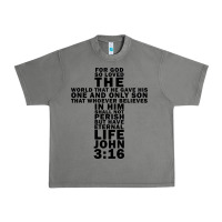 Tornado John 3:16 Bible Verse Cool Christian Church Shirts Christianity Urban Heavy Tee - artisFamous