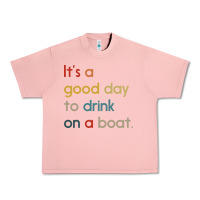 Salmon it's a good day to drink on a boat Urban Heavy Tee - artisFamous