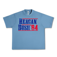 Pebble Blue reagan bush '84 Urban Heavy Tee - artisFamous