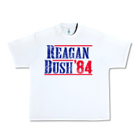 White reagan bush '84 Urban Heavy Tee - artisFamous