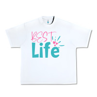White best life Urban Heavy Tee - artisFamous