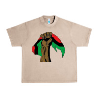 French Oak black power african license Urban Heavy Tee - artisFamous