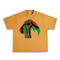Black Power African License Urban Heavy Tee | Teevron
