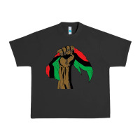 Pigment Black black power african license Urban Heavy Tee - artisFamous