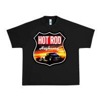 Black HOT ROD GARAGE CAR Urban Heavy Tee - artisFamous