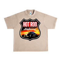 French Oak HOT ROD GARAGE CAR Urban Heavy Tee - artisFamous